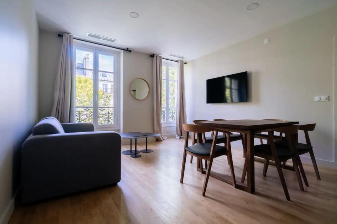 Stylish 2 Bedroom Apartment In Párizs Kültér fotó